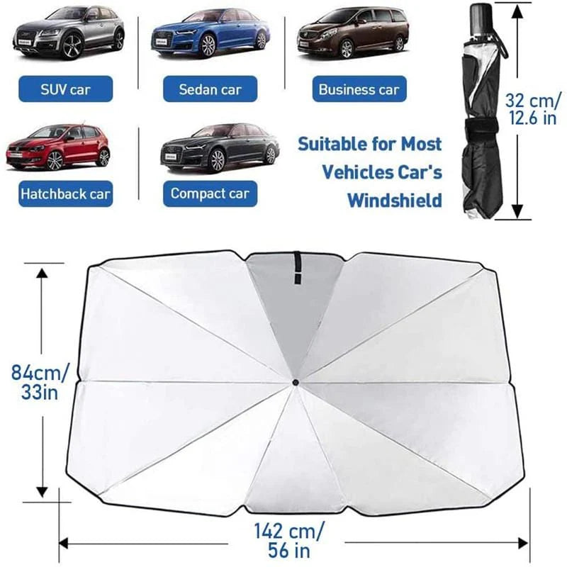 Windshield Car Umbrella | Car Accessories Sun Shade For Car Window Automobiles Window Curtains - Windshield Car Umbrella