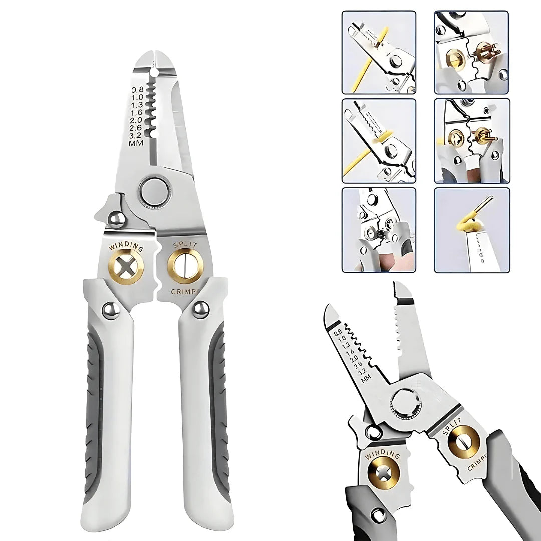 Wire Stripper Cutter | Wire Stripper Cutter Tool Cable Hand Cutter Electrician Tool - Multi-functional Wire Stripper & Cutter