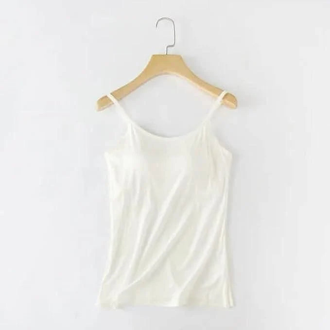 Women's Loose Cami with Built-in Tank Top (Pack of 2) | Tank Top Women Cami Ladies Top Sleeveless Dress - 28 - Women's Loose Cami with Built-in Tank Top (Pack of 2)